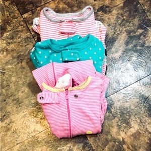 Girls 18 month Carters footed PJs
